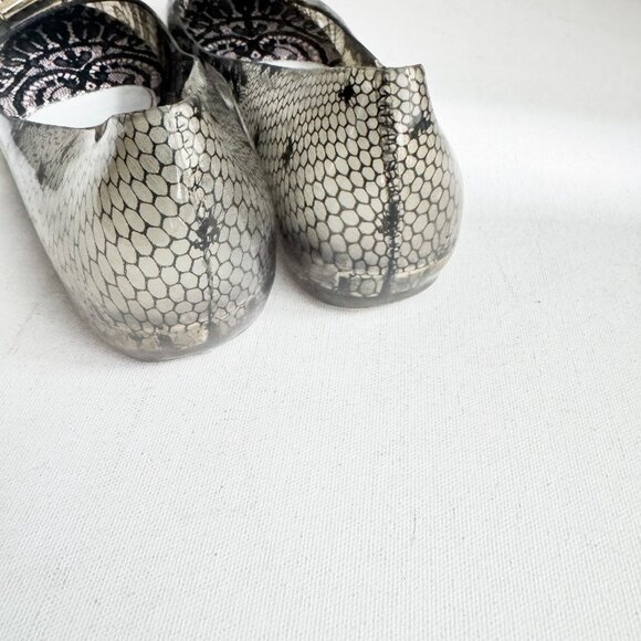 Melissa X Jason Wu Lace Motif Peep Toe Flats 10 - Picture 5 of 8